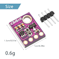 Miniatyrbillede 3 af 6: BME280-5V Digital Precision Sensor | Multifunktion: Tryk, Fugtighed, Temperatur | Høj Præcision | I2C/SPI | Til Arduino, Raspberry Pi