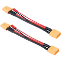 Pikkukuva 2 / 5: 2 kpl XT60-kaapeliadapterisarja: 14 AWG-uros ja naarasliitin 22 AWG JST-liittimellä - ihanteellinen lisävaruste RC-malleihin
