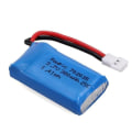 Miniatyrbillede 4 af 4: 4 stk. genopladelige Lipo-batterier 3,7v, 380mAh til Rc Quadcopter drone HUBSAN X4 H107L H107C H107D H107 V252 JXD 385
