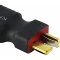 Miniatyrbillede 4 af 4: HXT 4MM TIL T-Plug hanadapter til LiPo-batterier | Konnektorer uden kabler | Perfekt til modelbygning, RC-helikoptere, stereobiler | Polyester