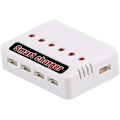 Miniatyrbild 1 av 4: 6 i 1 USB litiumbatteriladdare Universell batteriladdare för Hubsan H107D Syma X5C Quadcopter RC Helikopter Tillbehör
