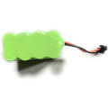 Miniatyrbild 2 av 3: Batteri 9.6V 2400mAh Ni-MH för RC - SM-2P-kontakt | Lastbil, Bil, RC Helikopter | Hög kapacitet | Storlek 60 x 50 x 30mm - 160g