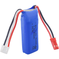 Miniatyrbillede 2 af 4: Lithiumbatterier 7.4V 550mAh 751845 til Wltoys K969 K979 K989 K999 P929 P939 | Høj kapacitet, lang levetid | Indbygget sikkerhed, RC-kompatibel, blå