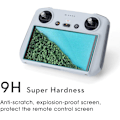 Miniatyrbild 4 av 5: Glasfilm för DJI Mini 3 Pro / DJI Mini 4 Pro - DJI RC2 RC 2 / DJI RC Fjärrkontroll Härdat Glas Skärmskydd Hårdhet 9H (3 stycken)