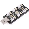 Miniatyrbillede 1 af 4: 1S LiPo batterioplader USB 3.8V/ 4.35V 6 kanaler LiSV oplader 1S Small Tiny Whoop Blade Inductrix Micro JST 1.25 JST-PH 2.0 mCX mCPX stik