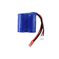 Pikkukuva 2 / 4: Litiumakku 7,4 V 600 mAh 15C 18350 kauko-ohjattavaan venemalliin RC-autovene