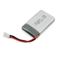Miniatyrbillede 1 af 2: Genopladeligt Lipo-batteri 3,7 V, 500 mAh til Rc Quadcopter drone Syma X5 X5C X5SC X5SW, Cheerson CX-30W, Skytech M68, Wltoys