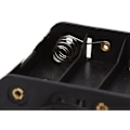 Miniatyrbillede 2 af 4: 4xAA Batteriholder | Let at installere | Kompakt og bærbar | Ideel til Tello, JVC Bilradio, WLtoys 144001, Sort, Plast