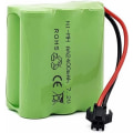 Pikkukuva 3 / 4: RC NiMH 7,2 V 2400 mAh AA ladattava akku USB-latauskaapelilla ja 2P SM -liittimellä, RC-ajoneuvoihin RC-autoihin RC-veneisiin
