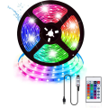 Miniatyrbilde 1 av 2: RGB LED-stripe USB 5M LED-stripe LED-lys LED-lyslenke 1