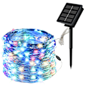 Miniatyrbild 1 av 4: 10 M 100 Solcells-drivna LED-lampor Vattentät Utomhusdekoration