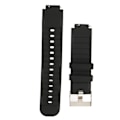 Miniatyrbillede 6 af 8: Silikon Urremme Rem Armbånd Udskiftning til Amazfit Smart Watch Verge 2 A1807 Sort