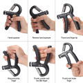 Miniatyrbilde 2 av 10: Håndtrener, Håndgrep Håndtrening, Justerbar Gripstyrke Trener Underarm Treningsapparat red