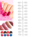 Miniatyrbilde 3 av 8: 240 stk Runde Falske Negletips Fargekort Polish Gel Display Øvings Palett Manikyr Verktøy 01#