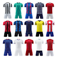 Miniatyrbillede 5 af 10: Nyt Fodbolddragt Sæt til Voksne og Børn - Træningsdragt med Let Bord - Fodbolddragt til Konkurrence - Holduniform AC Master Size L (175cm-180cm)