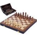 Miniatyrbild 1 av 8: Schackspel i askträ – 32 pjäser
