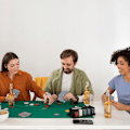 Miniatyrbild 4 av 4: Pokerset - Texas Hold'em Flerfärgad 1