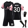 Pikkukuva 2 / 5: Argentiinan Retro Versio Numero 30 Jersey 2122 Bar L7 Numero 10 Neymar Jalkapalloasusetti Sukkien kanssa 4 European Code S