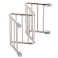 Miniatyrbilde 8 av 8: Taco Holder Innovativ 304 Rustfritt Stål Pannekakestaff Trinn for Kjøkken Restaurant 1/2 Rutenett
