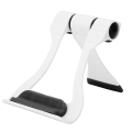 Miniatyrbilde 4 av 7: Foldbar Tablettstativ 150 ° Justerbar Vinkel Stativholder Bærbar Telefon Tablettbrakett Svart