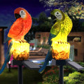 Pikkukuva 6 / 8: Aurinkoenergiaa Käyttävä Hartsilamppu Pihavalaisin Ulko Led Vedenkestävä Maavalaisin Puutarhavalaisin Parrot [Green 】