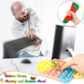 Miniatyrbild 7 av 7: 3-pack Bubbla Sensory Pop it Fidget Leksak