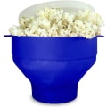 Miniatyrbilde 1 av 9: Popcornbolle i silikon, sammenleggbar blue