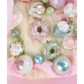 Miniatyrbild 4 av 4: Julgran Dekorationer i Kraftpapper - Julkulor, Macarons och Donuts Set of 32 Macarons