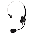 Miniatyrbillede 7 af 8: H360‑3.5MV 3.5mm Office Headset Monaural Call Center Headset Understøtter Højttaler Lydstyrkekontrol og Mikrofon Mute