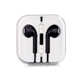 Miniatyrbillede 3 af 7: 2 stk hvide ledningsforbundne hovedtelefoner med 3,5 mm mikrofon volumenkontrol velegnet til iPhone iPhone 11/11 Pro/11 Max/X/Xs Max/Xr