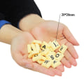 Miniatyrbilde 4 av 7: Familie Original Scrabble Barn Utdannende Engelsk Puslespill