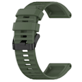 Pikkukuva 2 / 5: Kellohihna yhteensopiva Garmin Fenix 7/6/5:n kanssa, silikoninen Army Gre