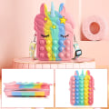 Miniatyrbilde 5 av 7: Pop-it Regnbue Unicorn Veske for Jenter unicorn