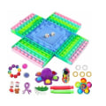 Miniatyrbilde 1 av 5: Pop it Fidget Toys Pakke Sansestimulerende Pop it Festgave 20 stk