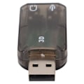 Miniatyrbillede 6 af 8: USB-lydkort Stereo Virtual 5.1-kanals Ekstern lydadapter med 3,5 mm hovedtelefonmikrofon-stik til Windows PC