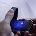 Miniatyrbillede 3 af 6: LED Ringæske Ottekantet Fløjl Bryllupsring Æske Smykke Gaveæske med LED Lys til Smykkeudstilling Bryllup Forlovelse
