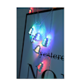 Miniatyrbillede 6 af 10: Julepynt Antik Dekoration Lille Lyskæde Led Træ Hængende Juletræ Lampe Lysstreng Lyskæde Four-Color Five-Pointed Star 1.5M10led