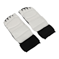 Miniatyrbillede 8 af 8: Tyk boksning fodbeskytter justerbar strop elastisk sparring fodbeskytter til børn voksne S 26-30