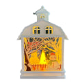 Miniatyrbilde 8 av 9: Julepynt Retro Bærbar Liten Nattelampe LED-pynt Juletrepynt White-Snowman