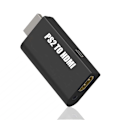 Miniatyrbillede 1 af 8: PS2 til HDMI-adapter med 3,5 mm lydoutput til HDTV/HDMI-skærme