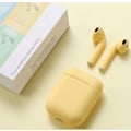 Miniatyrbilde 1 av 7: i12 Trådløse Bluetooth-hodetelefoner TWS Berøringsstyrte Bluetooth-hodetelefoner gul