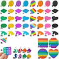 Miniatyrbild 2 av 6: 2-pack - Pop It Fidget Leksaker - Leksak / Sensorisk