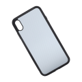 Miniatyrbillede 4 af 7: SULADA Mobiltelefon Cover Fiberstruktur Metalram Fuld Krops Telefonetui til iPhone XS MAX