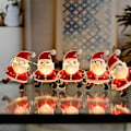Miniatyrbild 2 av 6: LED-julkulor Jultomte Semester Atmosfär Layout Julgran Prydnadsgirlang Lamp Ljus Warm White USB-2M20led