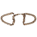 Miniatyrbillede 5 af 8: Varmefri Krøllebånd EVA Skum Blødt Bomuld Sovende DIY Krøller Ruller Hårstyling Værktøj Leopard Print