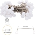 Pikkukuva 7 / 8: 7m 50 LED-valosilmukka, USB, virtalähde, matta pallo