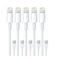 Miniatyrbilde 1 av 2: 5-pak Lightning-lader for iPhone 13/12/11/Xs/Max/X/8/7/6/5SE