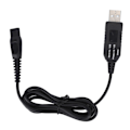 Miniatyrbilde 8 av 8: Elektrisk barbermaskinladerkabel 15V Profesjonell skjeggtrimmer USB-ladekabel Passer for HQ8505