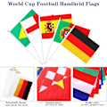 Miniatyrbild 2 av 2: 32 stycken VM-fotbollsflaggor 2022