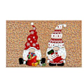 Pikkukuva 6 / 6: Joulu lattiamatto piirretty kuvio keittiön sisäänkäynti kylpyhuone kristalli sametti lattiamatto C20 50*80cm